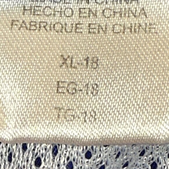 ✅Youth XL NFL Team Apparel New York Giants Blue Shorts W/Lining Athletic Wear - Picture 4 of 9